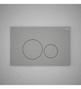Rak Ceramika Ecofix Przycisk spłukujący szary mat FSRAKPPL003503