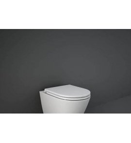 Rak Ceramika Feeling Deska WC wolnoopadająca slim biały mat RSTSC3901500