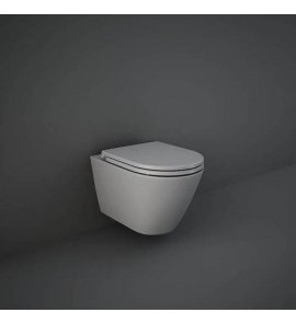  Rak Ceramika Feeling Miska WC podwieszana bezrantowa 32x36x52 cm szary mat RST23503A