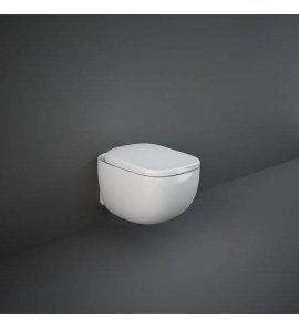 Rak Ceramika Illusion Miska WC podwieszana 35x38x52 cm biały połysk ILLWC1446AWHA