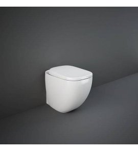 Rak Ceramika Illusion Miska WC stojąca bezrantowa 42x38x52 cm biały połysk ILLWC1346AWHA