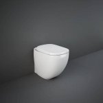 Rak Ceramika Illusion Miska WC stojąca bezrantowa 42x38x52 cm biały połysk ILLWC1346AWHA