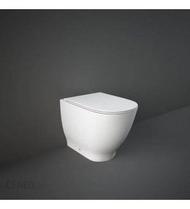 Rak Ceramika Moon Miska WC stojąca bezrantowa 41x36x56 cm biały połysk HAR17AWHA