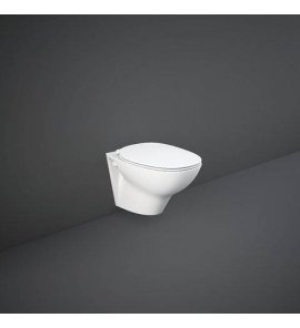 Rak Ceramika Morning Miska WC podwieszana bezrantowa 32x36,5x52 cm biały połysk MORWC1445AWHA