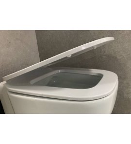 Rak Ceramika One Deska WC wolnoopadająca slim biały ONSC00004
