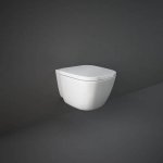 Rak Ceramika One Miska WC podwieszana bezrantowa biały połysk EL13AWHA