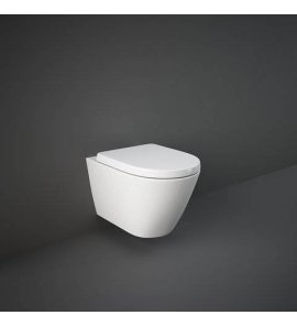 Rak Ceramika Resort Miska WC podwieszana bezrantowa 34x36x52 cm biały połysk RST23AWHA