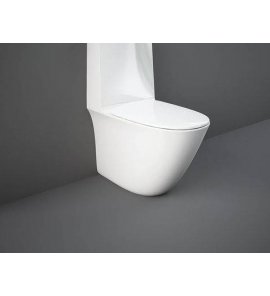 Rak Ceramika Sensation Miska WC stojąca bezrantowa do kompaktu 42x38x68 cm biały połysk SENWC1146AWHA