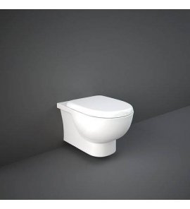 Rak Ceramika Tonique Miska WC podwieszana bezrantowa 33x36x55 cm biały połysk TQ13AWHA
