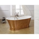   Recor Eiffel Wanna wolnostojąca 170x68x69,5 cm solid copper EIFFEL1