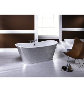 Recor Iris Wanna wolnostojąca 170x68x69,5 cm aluminium IRIS1