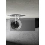 Relax Design Uli’ Double Umywalka podblatowa ze stelażem 96x50 soft grey glossy ULILX03GLOSSY