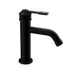 Remer Atelier Bateria umywalkowa jednouchwytowa bez korka Matt Black AL12NO