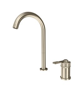 Remer Atelier Bateria umywalkowa jednouchwytowa wysoka dwuotworowa Visual Inox AL57LXV