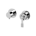 Remer Atelier Bateria wannowo-natryskowa podtynkowa 2-drożna - element zewnętrzny Chrom AL92ZPWB