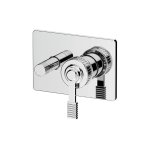 Remer Atelier Bateria wannowo-natryskowa podtynkowa 2-drożna Chrom AL09HRG