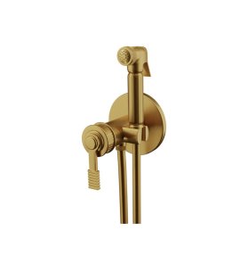 Remer Atelier Bidetka z mieszaczem/słuchawka Brushed Gold AL65ZBG