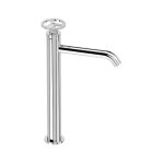 Remer Chrono Bateria umywalkowa jednouchwytowa wysoka bez korka Chrom CH11LXL