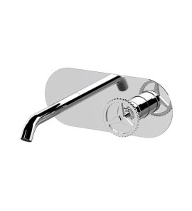 Remer Chrono Bateria umywalkowa jednouchwytowa 170 mm podtynkowa Chrom CH15