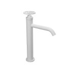 Remer Chrono Bateria umywalkowa jednouchwytowa bez korka Matt White CH12ABO