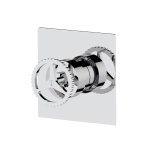 Remer Chrono Bateria wannowo-natryskowa podtynkowa Chrom CH30Q