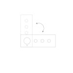 Remer Chrono Bateria wannowo-natryskowa podtynkowa 3-drożna - element zewnętrzny Visual Inox CH98D3WBXV