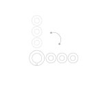 Remer Chrono Bateria wannowo-natryskowa podtynkowa 4-drożna - element zewnętrzny Brushed Copper CH98D4PWBRP