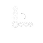 Remer Chrono Bateria wannowo-natryskowa podtynkowa 5-drożna - element zewnętrzny Matt White CH98D5PWBBO