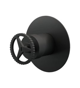 Remer Chrono Bateria wannowo-natryskowa podtynkowa Matt Black CH30LNO