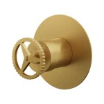 Remer Chrono Bateria wannowo-natryskowa podtynkowa Brushed Gold CH30LBG