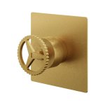 Remer Chrono Bateria wannowo-natryskowa podtynkowa Brushed Gold CH30QBG