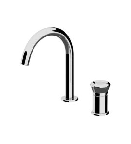 Remer Element Bateria umywalkowa 2-otworowa bez korka Chrom ET57