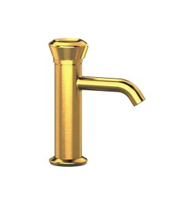 Remer Element Bateria umywalkowa jednouchwytowa bez korka Brushed Gold ET12BG