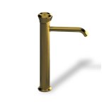 Remer Element Bateria umywalkowa wysoka jednouchwytowa bez korka Brushed Gold ET11LXLBG