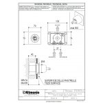 Ritmonio Bateria prysznicowa/umywalkowa podtynkowa chrom PR43FN201CRL