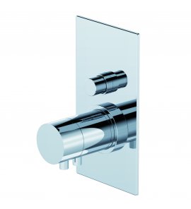 Ritmonio Bateria wannowo-natryskowa podtynkowa termostatyczna chrom PR28HE102CRL