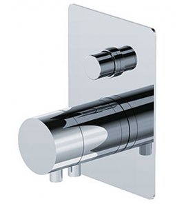 Ritmonio Bateria wannowo-natryskowa podtynkowa termostatyczna chrom PR28HE101CRL