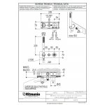Ritmonio Bateria wannowo-natryskowa podtynkowa z słuchawką chrom PR43GR101CRL
