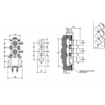 Ritmonio Bateria wannowo-prysznicowa termostatyczna podtynkowa stal nierdzewna E0BA0184ESPINOX
