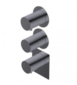 Ritmonio Bateria wannowo-prysznicowa termostatyczna podtynkowa chrom PR47HE201CRL