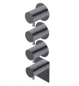 Ritmonio Bateria wannowo-prysznicowa termostatyczna podtynkowa chrom E0BA0186ESPCRL