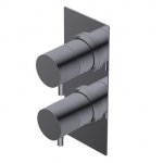 Ritmonio Diametro35 Bateria wannowo-prysznicowa termostatyczna podtynkowa chrom E0BA0179ESPCRL