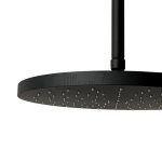   Ritmonio Deszczownica 300 mm z przyłączem sufitowym 300 mm czarny mat 75A011C04+U0BA8085H2C04 W MAGAZYNIE!!