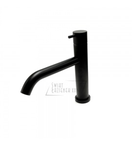   Ritmonio Diametro35 Bateria umywalkowa 1-otworowa czarny mat E0BA0124CLC04