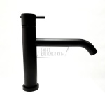   Ritmonio Diametro35 Bateria umywalkowa 1-otworowa czarny mat E0BA0124CLC04