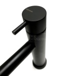   Ritmonio Diametro35 Bateria umywalkowa 1-otworowa czarny mat E0BA0124CLC04