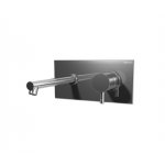 Ritmonio Diametro35 Bateria umywalkowa ścienna podtynkowa chrom E0BA0117