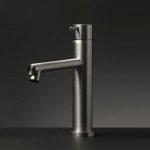 Ritmonio Diametro35 Bateria umywalkowa 1-otworowa stal nierdzewna E0BA0123DINOX