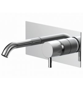 Ritmonio Diametro35 Bateria umywalkowa ścienna podtynkowa stal nierdzewna E0BA0116C