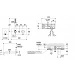 Ritmonio Diametro35 Bateria wannowo-prysznicowa podtynkowa z sluchawką stal nierdzewna E0BA0438CFINOX